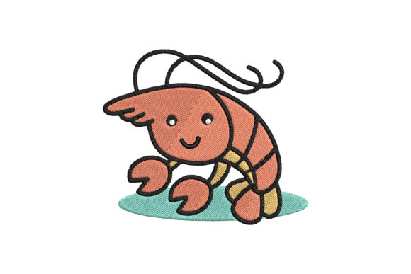 Cute Sea Animal Shrimp: A Seasonal Embroidery Designer’s Review