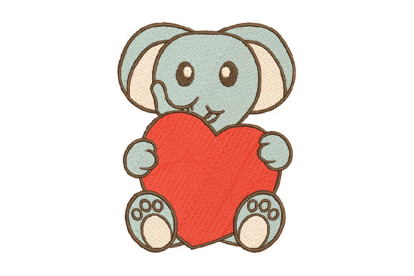 Elephant Holding a Big Red Heart: A Designer Review