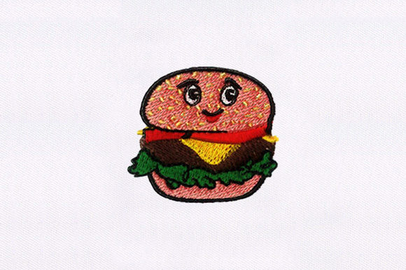 Hamburger Machine Embroidery Design Review for Seasonal Products