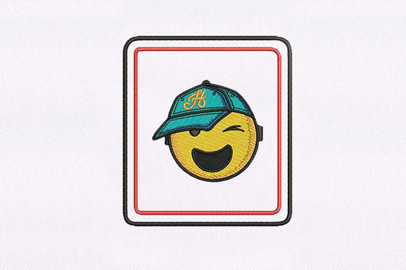Hat Wearing Emoji: A Seasonal Embroidery Review