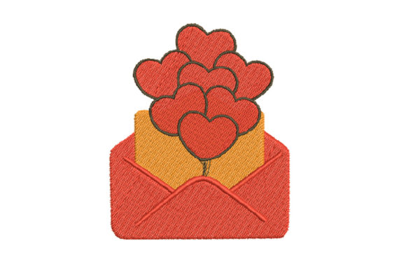 Valentine's Postcard with Hearts: Craft Fair Review